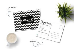 Postkaart tegoedbon Keuze